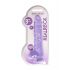 REALROCK - genomskinlig realistisk dildo - lila (22cm)