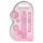 REALROCK - genomskinlig realistisk dildo - rosa (15 cm)