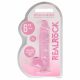 REALROCK - genomskinlig realistisk dildo - rosa (15 cm)