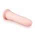 Easytoys - sugpropp 100% silikon dildo (21cm) - natur