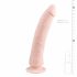 Easytoys - sugpropp 100% silikon dildo (21cm) - natur