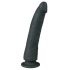 Easytoys - Sugpropp 100% silikon dildo (21 cm) - svart