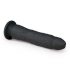 Easytoys - Sugpropp 100% silikon dildo (21 cm) - svart