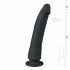 Easytoys - Sugpropp 100% silikon dildo (21 cm) - svart