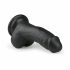 Easytoys - Sugpropp-dildo, hängande bollar (15 cm) - svart