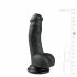 Easytoys - Sugpropp-dildo, hängande bollar (15 cm) - svart