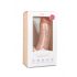 Easytoys - Sugfots Dildo med kulor (20cm) - Natur