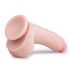 Easytoys - Sugfots Dildo med kulor (20cm) - Natur