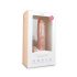 Easytoys - Sugfot, stors dildo med bollar (26,5 cm) - naturlig