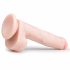 Easytoys - Sugfot, stors dildo med bollar (26,5 cm) - naturlig