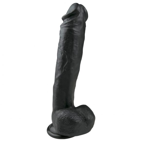 Easytoys - stor sugpropps dildo (26,5 cm) - svart