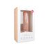 Easytoys - sugpropp dildo med pung (29,5 cm) - beige