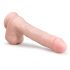 Easytoys - sugpropp dildo med pung (29,5 cm) - beige