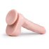 Easytoys - sugpropp dildo med pung (29,5 cm) - beige