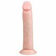 Easytoys - realistisk dildo med sugkopp (20,5 cm) - natur