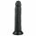 Easytoys - Sugkoppdildo (20,5 cm) - svart