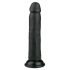 Easytoys - Sugkoppdildo (20,5 cm) - svart