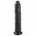 Easytoys - stor sugpropp dildo (28,5 cm) - svart