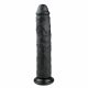 Easytoys - stor sugpropp dildo (28,5 cm) - svart