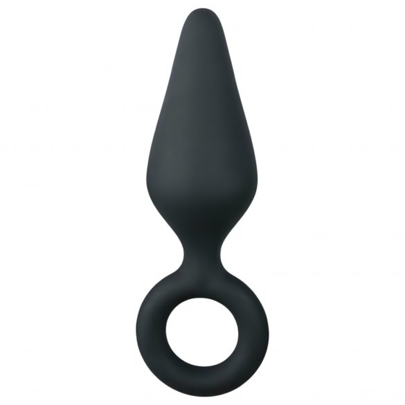 Easytoys Pointy Plug S - analplugg (svart) - liten