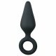 Easytoys Pointy Plug S - analplugg (svart) - liten