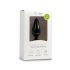 Easytoys Pointy Plug - analplugg med greppögla - medium (svart)