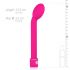 Easytoys Slim - G-punktsvibrator (rosa)