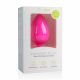 Easytoys Diamond - vit analkula med vit sten (stor) - rosa