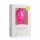 Easytoys Diamant - vit sten analdildo (medium) - rosa