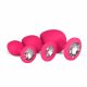 Easytoys Diamond - analplugg set (rosa)