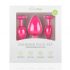 Easytoys Diamond - analplugg set (rosa)