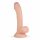 Real Fantasy Vince - dildo med testiklar och förhud - 19,5 cm (naturlig)