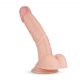 Realistisk Fantasy Derek - dildo med pung - 22 cm (natur)