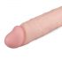 Realistisk Dildo Glynn - 25cm (naturell)