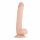 Real Fantasy Elvin - naturtrogen dildo med pung - 28 cm