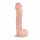 Realistisk Fantasy Dildo med Testiklar - 33cm (naturlig)