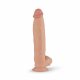 Real Fantasy Dwane - uppladdningsbar, verklighetstrogen vibrator - 31cm (hudfärgad)