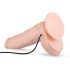 Real Fantasy Dwane - uppladdningsbar, verklighetstrogen vibrator - 31cm (hudfärgad)