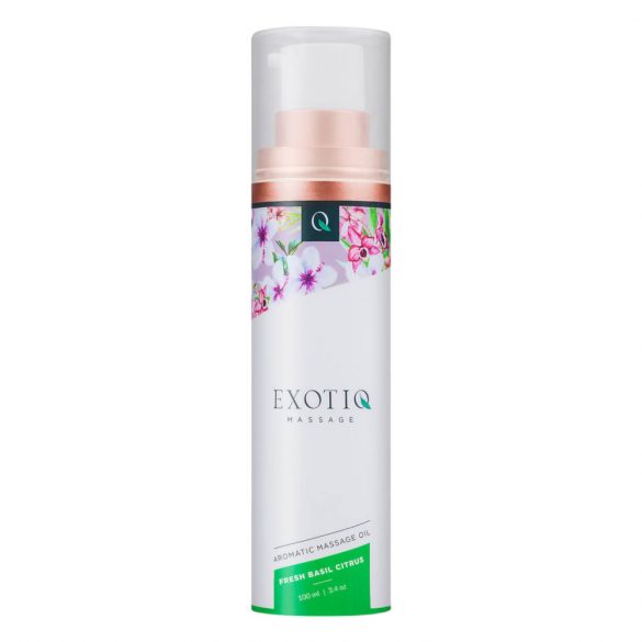 Exotiq - doftande massageolja - basilika-citron (100ml)