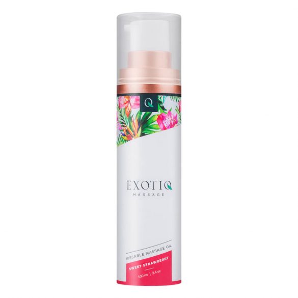 Exotiq - doftande massageolja - jordgubb (100ml)