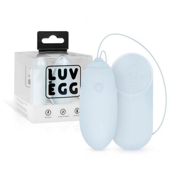 LUV EGG - uppladdningsbar vibratorägg (blå)