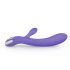 Good Vibes Only Bunny - Rechargeable Clitoral Stimulator Vibrator (Purple) 