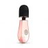 Rosy Gold Mini Wand - uppladdningsbar massagevibrator (roseguld)