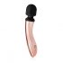 Rosy Gold Wand Curve - uppladdningsbar massagevibrator (roseguld)