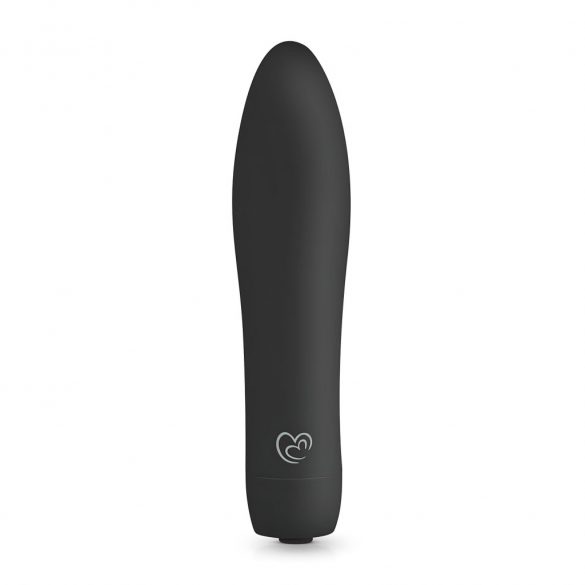 Easytoys Velvet Vibe - uppladdningsbar stavvibrator (svart)