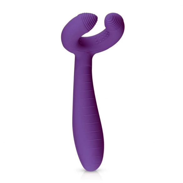 Easytoys Par - uppladdningsbar, vattentät parvibrator (lila)