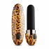 Panthra Asha - uppladdningsbar läppstiftsvibrator (leopard-svart)