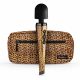 Panthra Shaka Wand - uppladdningsbar massagevibrator (leopard-svart)