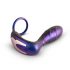 Hueman Black Hole - radio analt vibrator med penisring (lila)