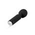 Easytoys Wonder Wand - uppladdningsbar, mini massage vibrator (svart)